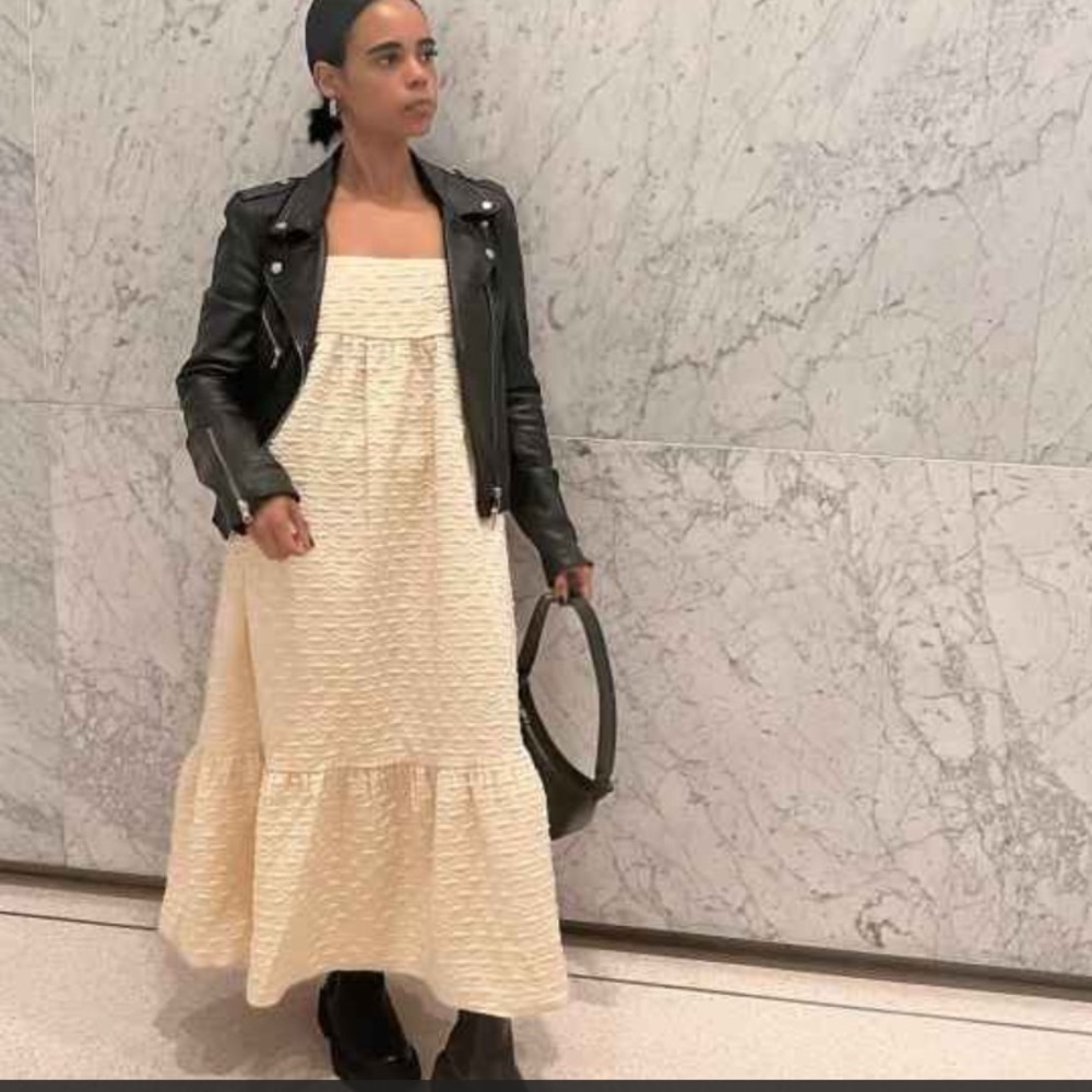 Kika Vargas x Target empire waist midi dress